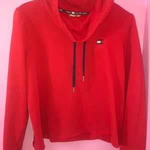 Tommy Hilfiger Cropped cowl neck sweatshirt